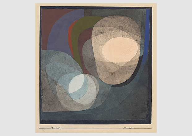 Paul Klee, Centrifugal Forces, 1929, 267, watercolour on paper on cardboard, 24,5 x 23,5 cm, Zentrum Paul Klee, Bern